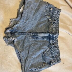 Carbon Light Blue Jean Shorts